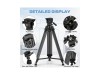 Ulanzi MT-81 Heavy-Duty Video Tripod with Fluid Head